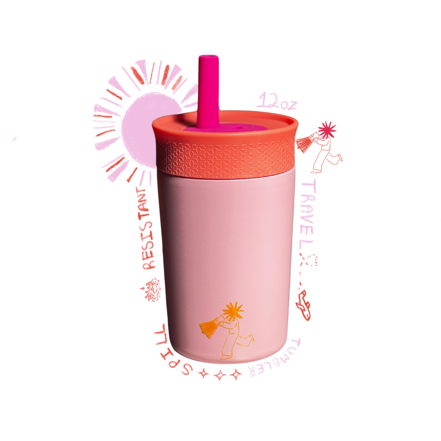12oz Spill-Resistant Tumbler